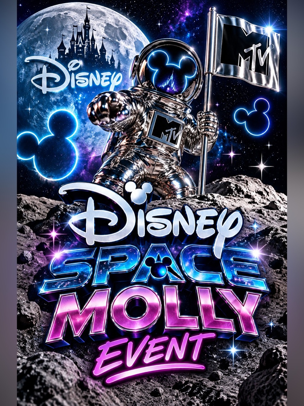 ✨ DISNEY SPACE MOLLY EVENT! 🚀🌙✨